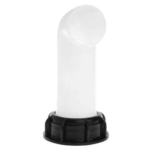 Eventerde Vidange avec Ecrou IBC 1000L Buse Réservoir d'eau Raccord Vanne Extension Buse Tuyau Adaptateur IBC Réservoir d'eau Robinet pour Raccord Robinet Cuve IBC 2...