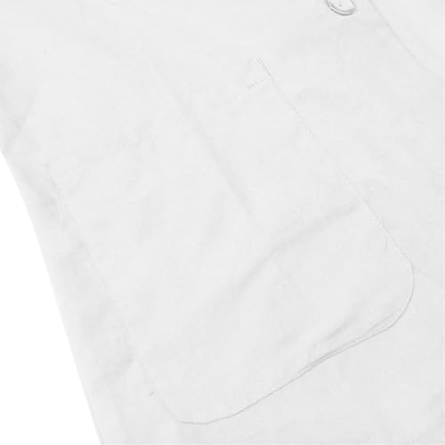 Blazer Vest for Women Summer Business Casual Sleeveless Open Front Lapel Blazers Work Office Jackets with Pockets 5