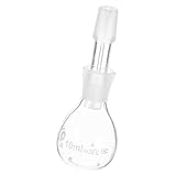 SOLUSTRE Glass Density Pycnometer Bottle Lab Glassware for Accurate Liquid Density Measurement Industrial Laboratory and Agricultural Applications