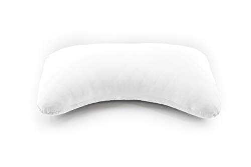 Honeydew Queen Side Sleeper Pillow Case - Fits The Scrumptious and Essence Pillows for Side Sleeping - Comfortable and Soft Cooling Bamboo Fabric - Queen Size (Powdered Sugar White)
