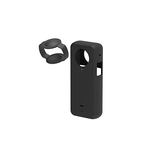 X3 CX^360 X3 _̂VRfސ YیJo[t ϏՌ h~ ANVJ Insta360pANZT[ ֗ p lC  ֗̍ \tgJo[ P[X CASE(ubN)