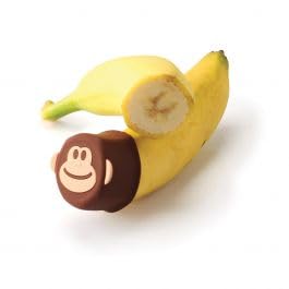 Joie Monkey Stretch Reusable Banana Covers, Set of 3