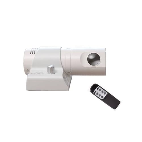 ZephyrGlow Despertador Proyector de Techo 180°, Reloj Analógico Digital con Luz LED, Control Remoto Silencioso y Brillo Ajustable para Habitación y Oficina,White ZephyrGlow Despertador Proyector de Techo 180°, Reloj Analógico Digital con Luz LED, Control Remoto Silencioso y Brillo Ajustable para Habitación y Oficina,White