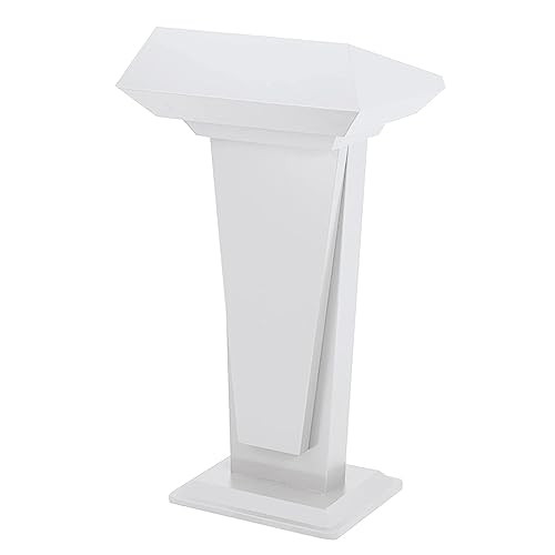 DUANHOZ Floor Standing Metal Podium,Lecture Pulpit,Podium Stand Metal Podium Stand Heavy Duty Lecterns Church Pulpits for Office Restaurant Hotel Conference Presentation Podiums