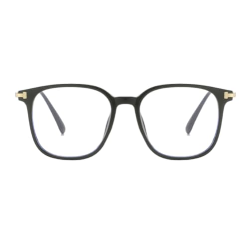 Image of Shiratori Square Blue Light Blocking Glasses for Women Men, Lightweight Frame Anti Eyestrain Computer Glasses