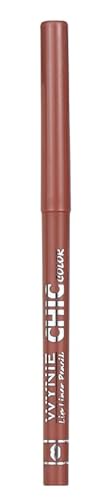 WYNIE Chic Color Lápiz de Labios Cremoso Perfilador Con Punta Retráctil Alta Pigmentación y Fórmula Cremosa Fácil de Aplicar, Lápiz Labial Automático Color 001 Nude Dream - 0.25 gramos Cover