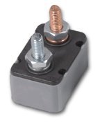 Short Stop Circuit Breaker 12V 50A (50 amp) Plastic No Bracket KEPS Nuts