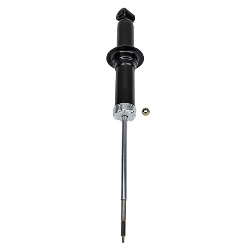 Image of Detroit Axle - Pair Rear Shocks for Jeep 2007-2010 Patriot Compass, 2007-2012 Dodge Caliber, 2 Shock Absorbers Assembly 2008 2009 Replacement