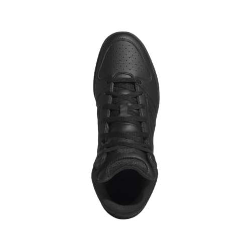 Image of adidas Mens Hoops Mid Classic Sneakers Shoes Casual - Black