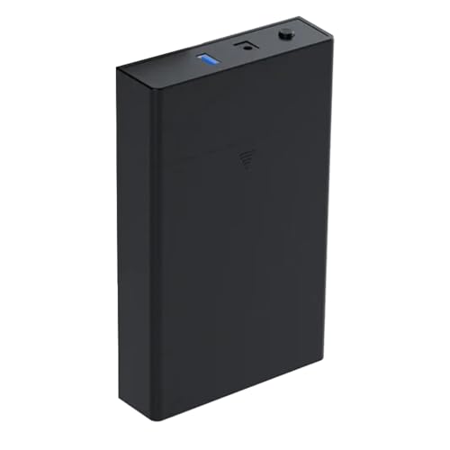 Osmond Caja de disco duro de 3.5 pulgadas y 2.5 pulgadas, USB 3.0, transmisión de alta velocidad, sin herramientas, caja de disco duro móvil