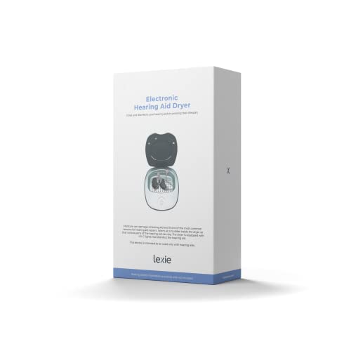 Lexie Lumen Otc Hearing Aid & Electronic Hearing Aid Dryer Bundle - Bluetooth Hearing Aid With Slim Tube For Invisible Fit And Smartphone Control - Includes Uv Light Hearing Aid Dryer (Bronze) #TOP6