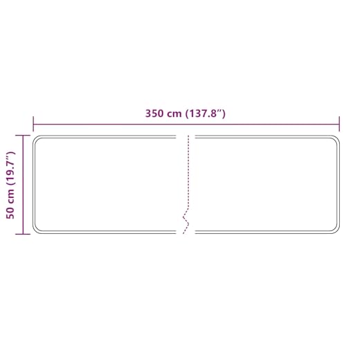 Tapis de passage antidérapant et lavable en machine Marsa - 4