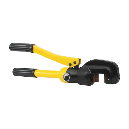 Pneumatic Grippers, Hydraulic Rebar Cutter Portable Rebar Cutting Tool with 8T Crimping Power and C-Shaped Head for Easy Chan and Steel Bar