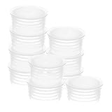 JOINPAYA 20 Stück 20 teiliges Balkon Pflanzkasten Zubehör Plastik Ersatzdichtstopfen für Pflanzgefäße wasserdichte Pflanzkasten Stopfen für Effiziente Drainage Wiederverwendbar für Gemüse