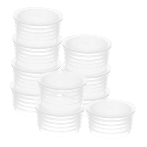 JOINPAYA 20 Stück 20 teiliges Balkon Pflanzkasten Zubehör Plastik Ersatzdichtstopfen für Pflanzgefäße wasserdichte Pflanzkasten Stopfen für Effiziente Drainage Wiederverwendbar für Gemüse