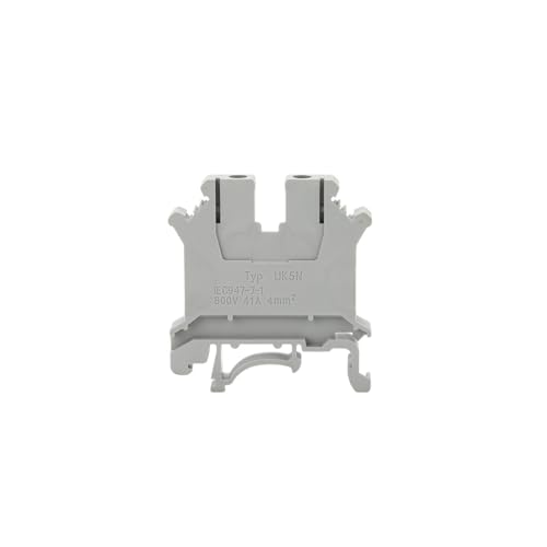 Bloques de terminales de riel DIN UK5 para solucionar el caos de cables en cajas eléctricas