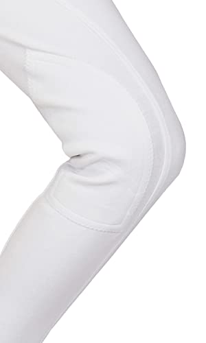 Avon Equine Women's Cotton Lycra Jodhpurs JODPHURS JODS Soft Knee Patch Equestrian 4 Way Stretch Ladies Horse Riding Pants