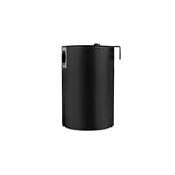 Mishimoto MMBCC-MSTWO-BK Compact Baffled Oil Catch Can, 2-Port, Black