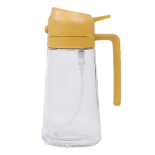 Rociador Aceite 470 Ml, Dispensador Aceite Para Cocinar, Un Vertidor Y Pulverizador 2 En 1, Fácil Rellenar, Potencia Pulverización Fuerte, Para Cocinar, Cocina, Ensalada, Barbacoa, Profundo