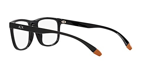 Image of Armani Exchange mens Ax3101u Universal Fit Square Prescription Eyewear Frames