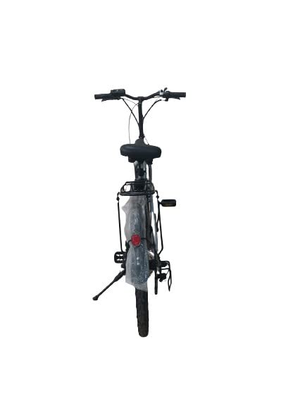 Image of EV City Electric Bicycle Speed Upto 25 km /hr for Men and Women Comes with Lithium Battery (8.8 AH, Grey)