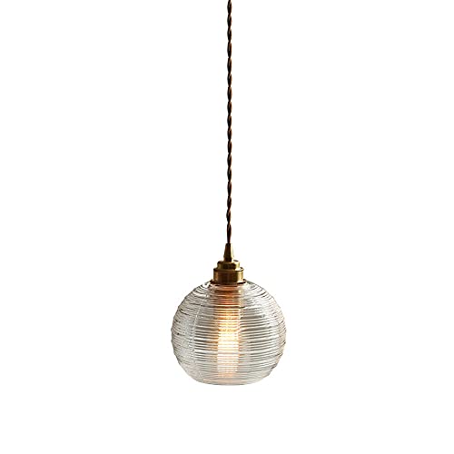 Lámpara colgante de cristal japonesa para ventana salediza y vestíbulo