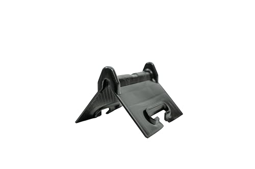 10 x Dolezych Kantenschutz für Spanngurte bis 50 mm, Abmessung 90 x 90 x 140 mm, mit Einfädelschlitz, schwarz