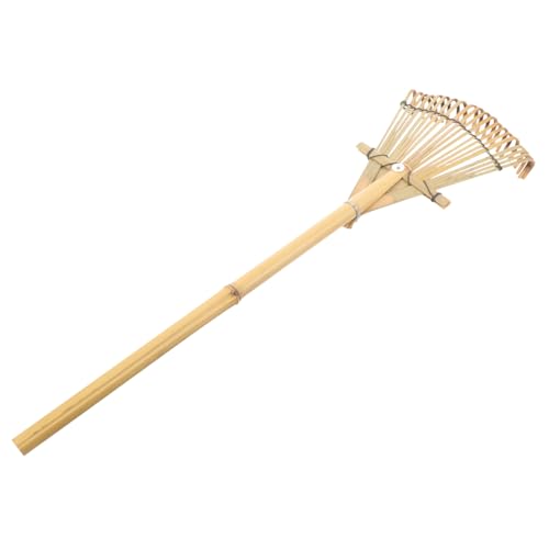 SUPVOX rastrillo Herramienta de jardín rastrillo de Mano cultivador Cacerola Mano de Pala de jardín Light jardineria pequeños rastrillos para Camas de jardín cultivador de Mano de Madera