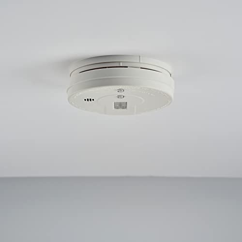 Kidde Smoke Detector with Safety Light for Hearing Impaired, Battery Operated Smoke Alarm, Ideal for Hallways - Thumbnail 6
