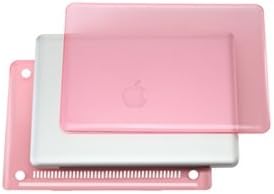 TopCase Pink Crystal See Thru Hard Case Cover for Macbook Pro 13" A1278 with TopCase Mouse Pad