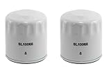 Wix Engine Oil Filter Set Spin-On Lube 2 Pieces For Mahindra mPact XTV 1000 C Diesel