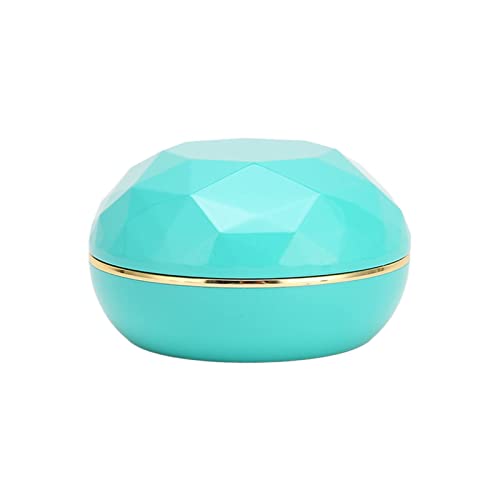 MOKT Box mit beleuchteten Ringen, Elegantes Design Beflockung Ehering Box für Jubiläum Hochzeitstag Blau Cover