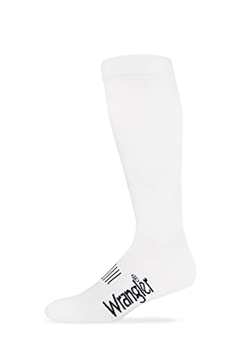 Chaussettes de botte Wrangler homme tricot blanc anti transpirant grande taille hautes