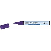 Kreul 42657 (Hobby Line Glass color pen, 2 – 4 mm) Blu