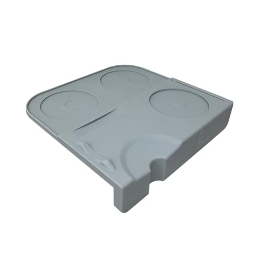 Espresso Tamper Mat &ndash; Food-Grade Silicone Coffee Tamping Pad, Non-Slip Corner Design...