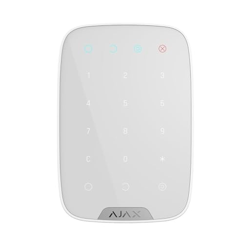 Teclado inalámbrico para Sistema de Seguridad KeyPad - Blanco - Ajax