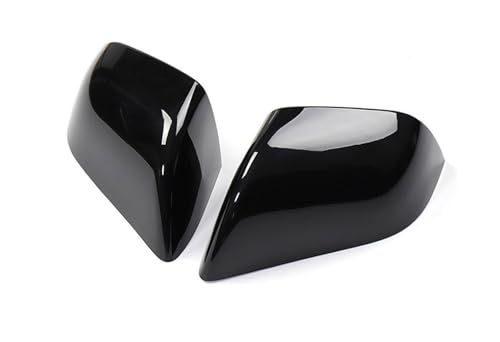 Boîtier de rétroviseur pour Tesla Model 3 coque anti-choc noire brillante