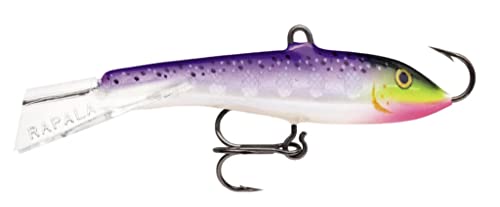 Leurre poisson manie Rapala Jigging Rap 09 Purpledescent W9PD carnassier
