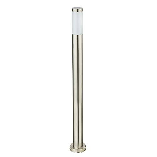 Luminaire extérieur sur pied LED Globo en inox pour illuminer vos soirées sur la terrasse