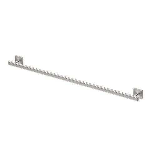 Image of Gatco 4070A Elevate, Towel Bar, 30 inch, Satin Nickel /Wall Mounted 30 Inch Towel Holder for Bathroom