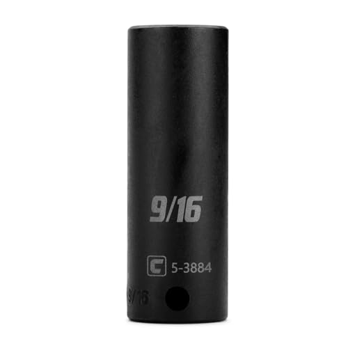 Capri Tools 9/16 in. Deep Impact Socket, 3/8-Inch Drive, 12-Point, SAE