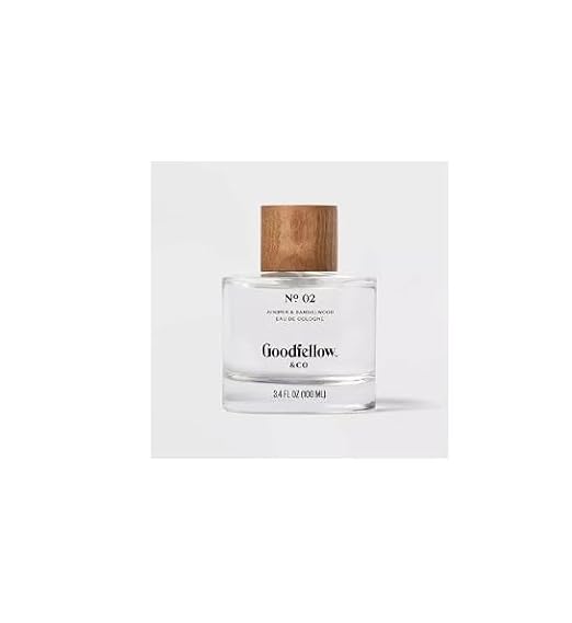 Goodfellow & Co No. 2 Juniper & Sandalwood Cologne for Men, 3.4 fl oz