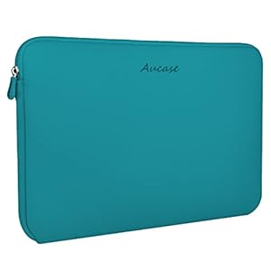 Aucase 15,6 16 Zoll Laptop Hülle für Lapbook Fusion5 15,6'', Naclud 17,3'', Ultradünne Stärkste Wasserabweisende Neopren Schutzhülle