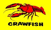 NEOPlex 3' x 5' CRAWFISH Advertising Flag