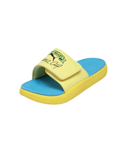Image of PUMA unisex-child Softrideslide Superjrv4 Slide