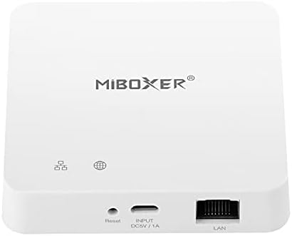 LIGHTEU®, Milight Miboxer Zigbee3.0 Gateway compatible with all Zigbee 3.0 products, support APP and Voice control, ZB-Box2