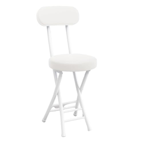 Taburete Plegable Cocina con Respaldo Marca Genérico