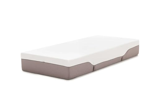 Yatas Bedding Moonlight Hybrid Matratze 28 cm – 180x200 cm – Visco + Hourglass Taschenfederkern – Ergonomisch, Atmungsaktiv, Allergikergeeignet