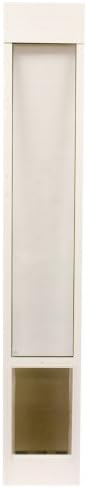 PetSafe Deluxe Pet Panel Panels for Sliding Glass Doors 76-3/4 to 81 Tall, Large, White