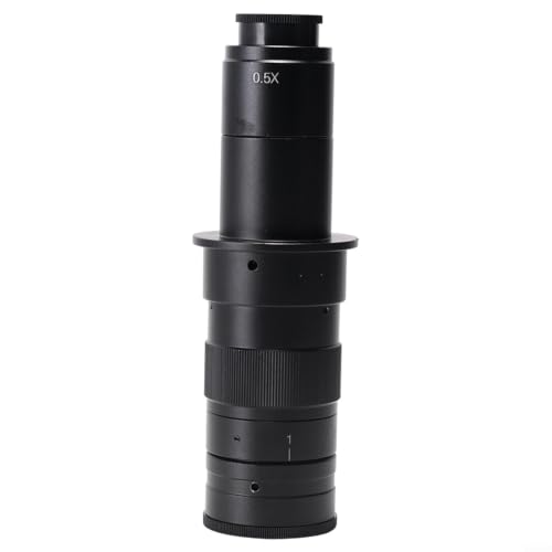 Objetivo para microscopio de video industrial con zoom C-Mount ajustable 5